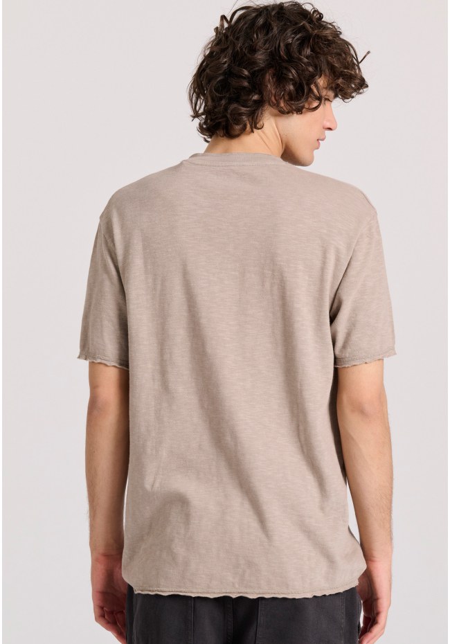 Relaxed fit cotton flame t-shirt