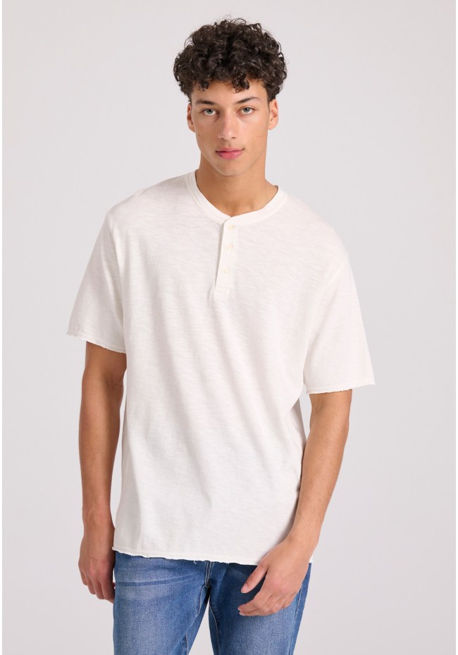 Relaxed fit cotton flame t-shirt