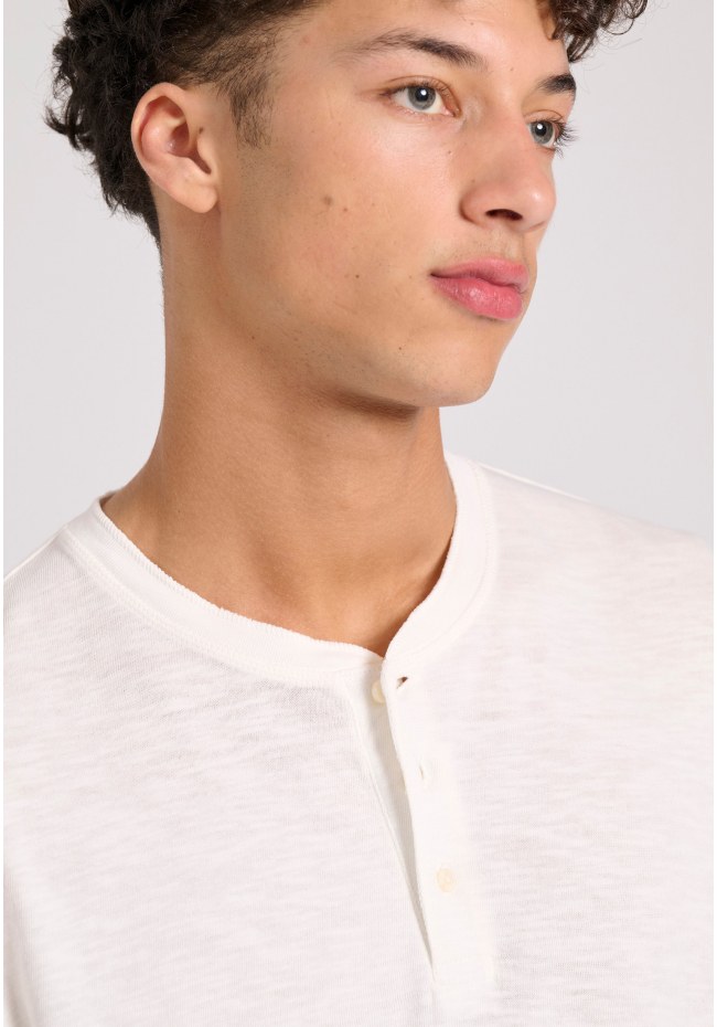 Relaxed fit cotton flame t-shirt