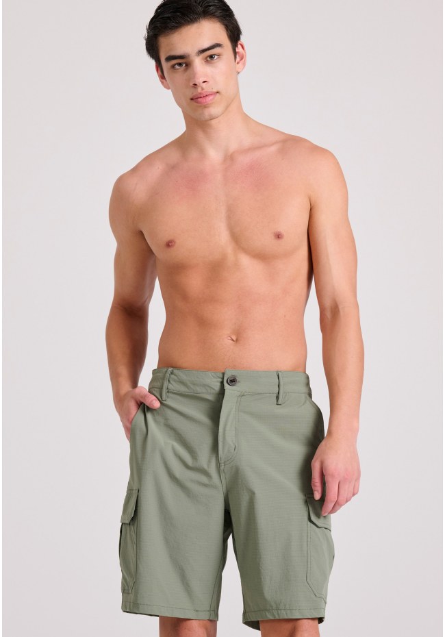 Men's cargo swim shorts