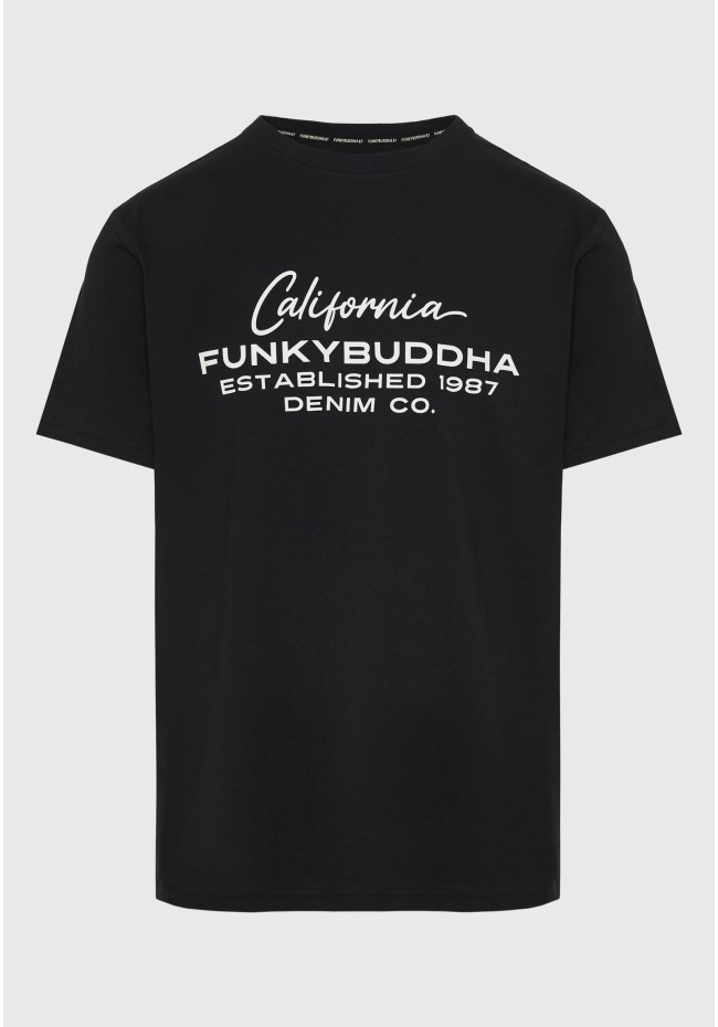 T-shirt με Funky Buddha τύπωμα