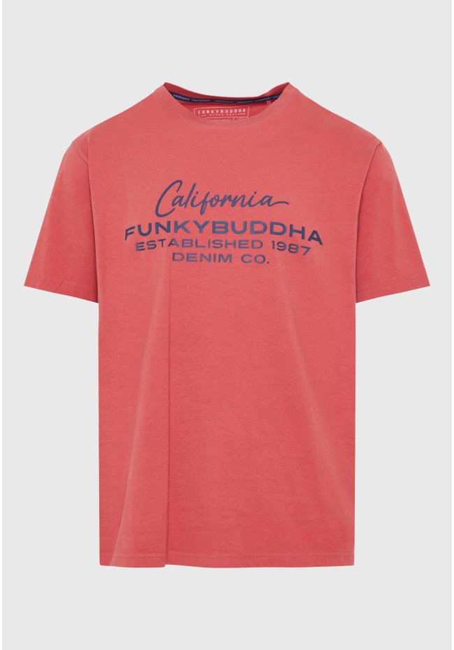 T-shirt με Funky Buddha τύπωμα