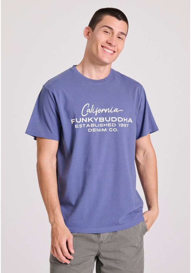 T-shirt με Funky Buddha τύπωμα