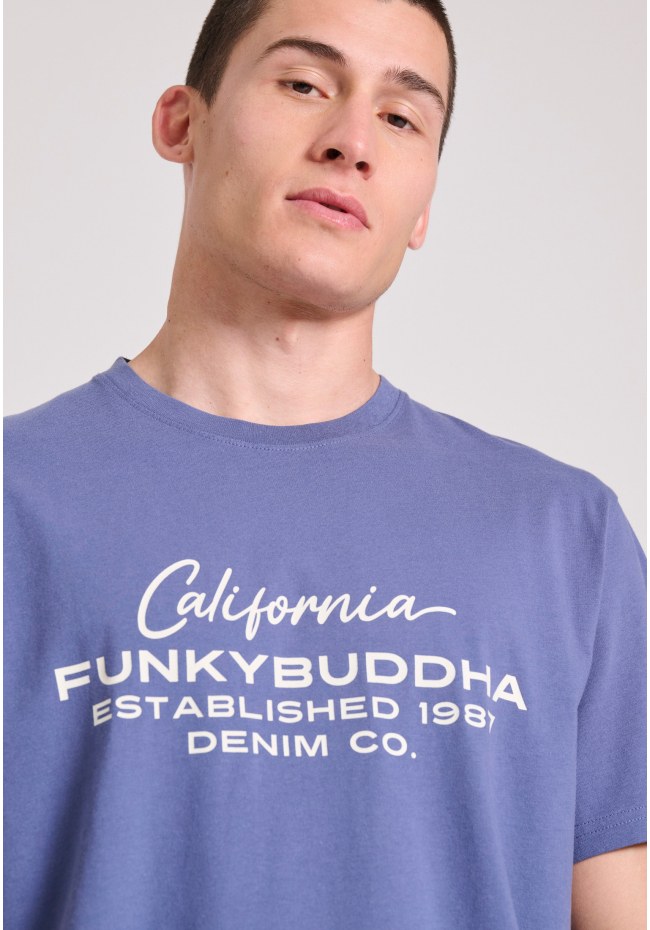 T-shirt με Funky Buddha τύπωμα