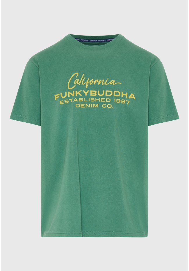 T-shirt με Funky Buddha τύπωμα