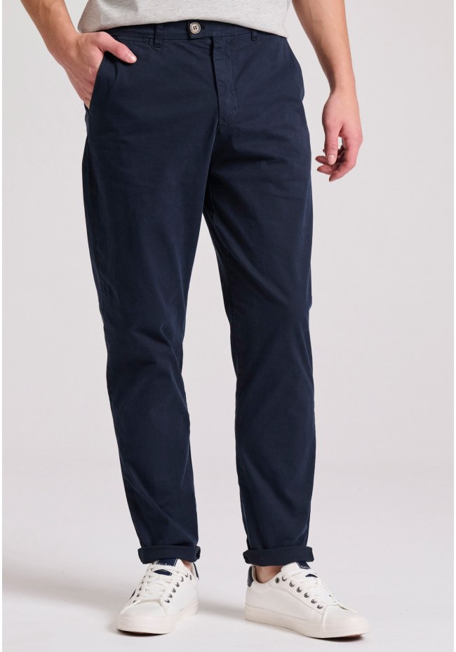 Tapered fit chino παντελόνι