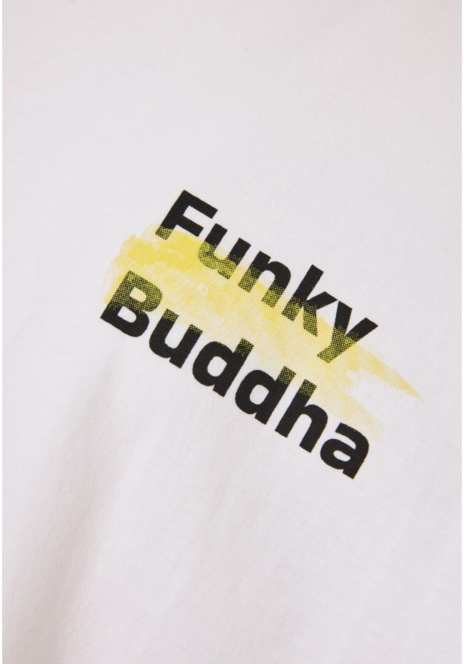 Relaxed fit t-shirt με brushed τύπωμα στην πλάτη