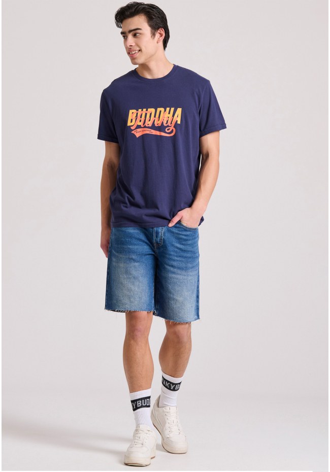 T-shirt με Funky Buddha τύπωμα