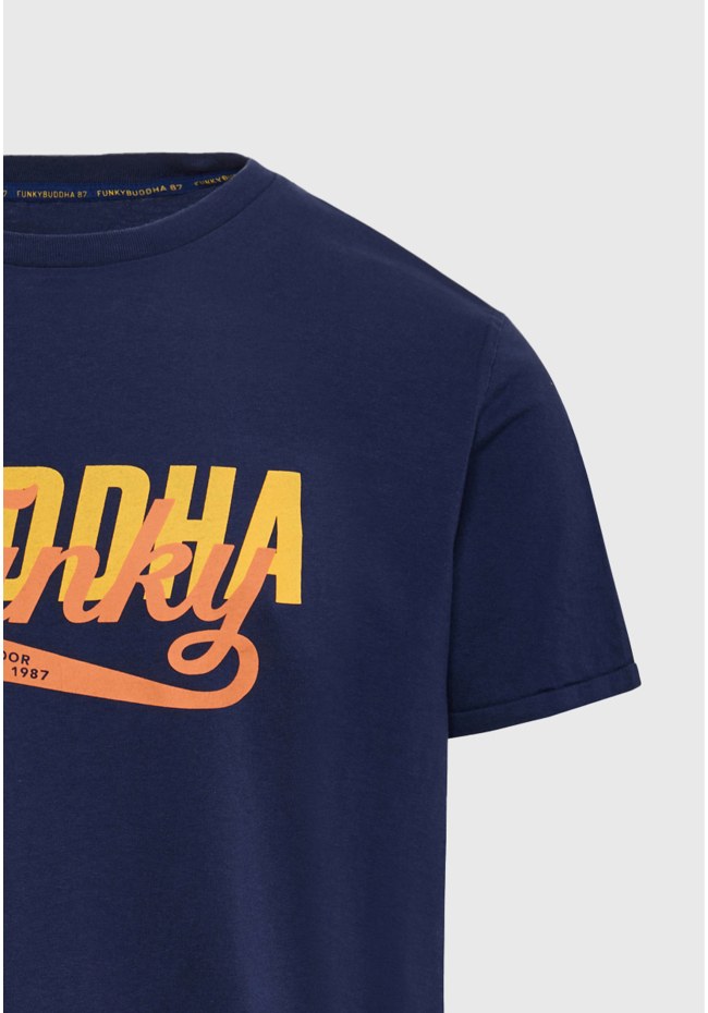 T-shirt με Funky Buddha τύπωμα