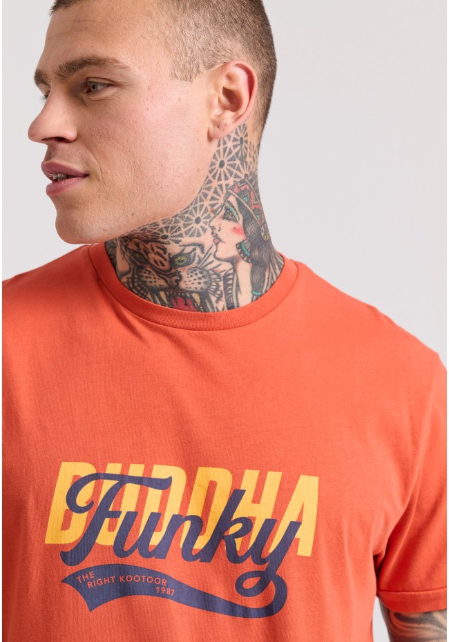 T-shirt με Funky Buddha τύπωμα