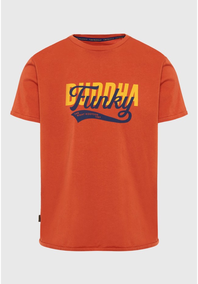 T-shirt με Funky Buddha τύπωμα