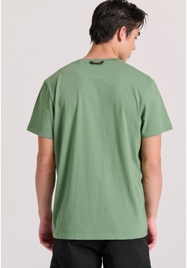 T-shirt με text artwork τύπωμα