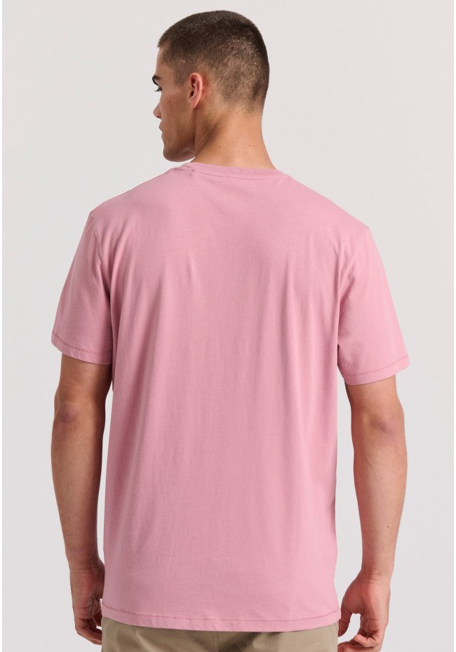 T-shirt με retro τύπωμα στο στήθος