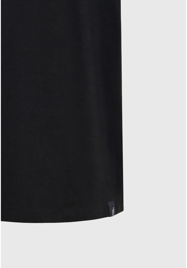 T-shirt με floral frame τύπωμα από οργανικό βαμβάκι