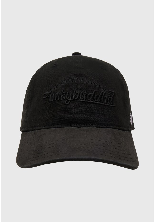 Men's cap with embroidery