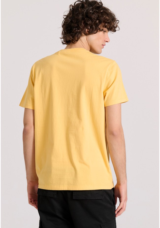 T-shirt με vintage coctail τύπωμα