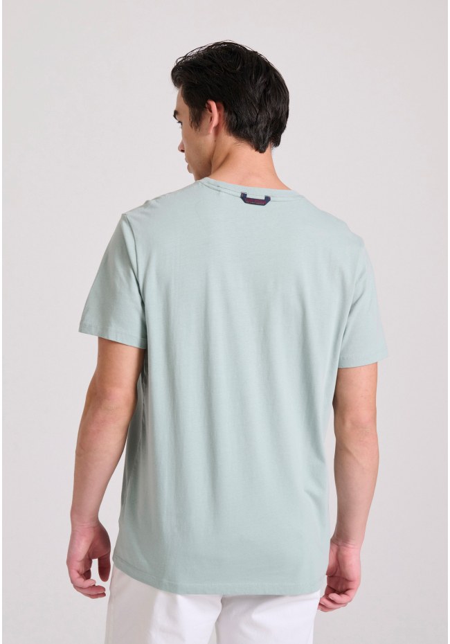 T-shirt με text artwork τύπωμα στο στήθος