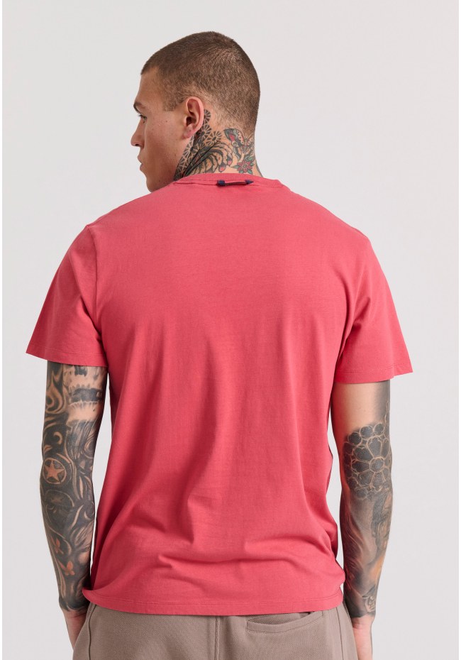 T-shirt με text artwork τύπωμα στο στήθος