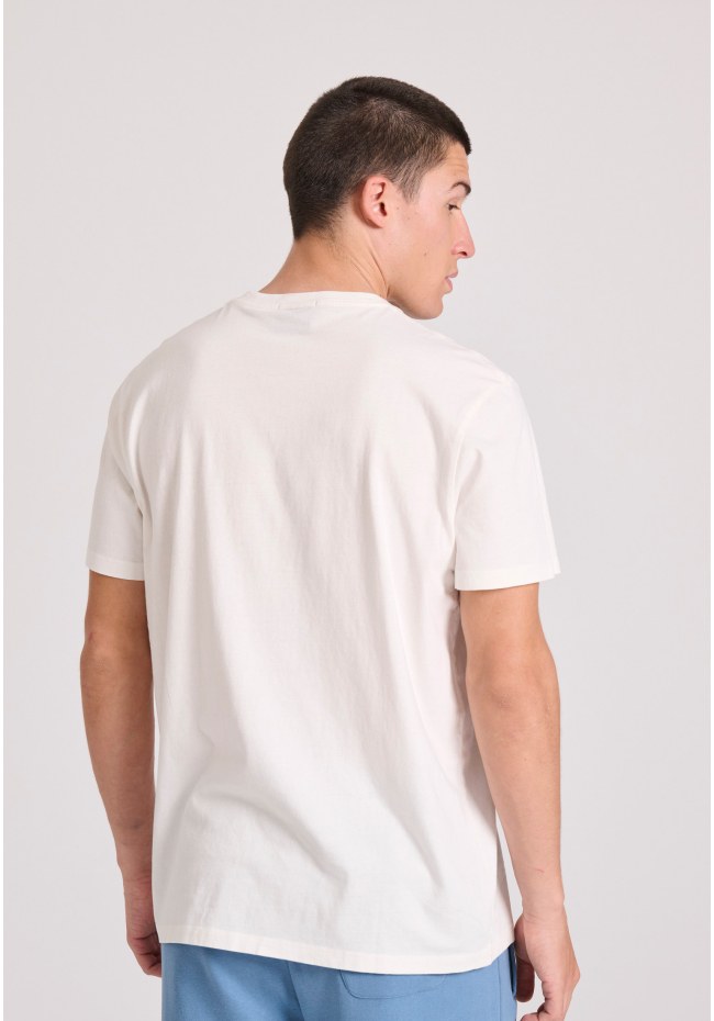 T-shirt με vintage text artwork τύπωμα