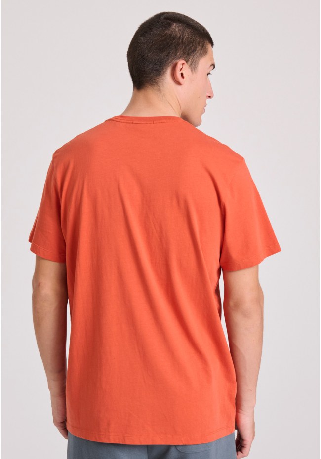 T-shirt με vintage text artwork τύπωμα