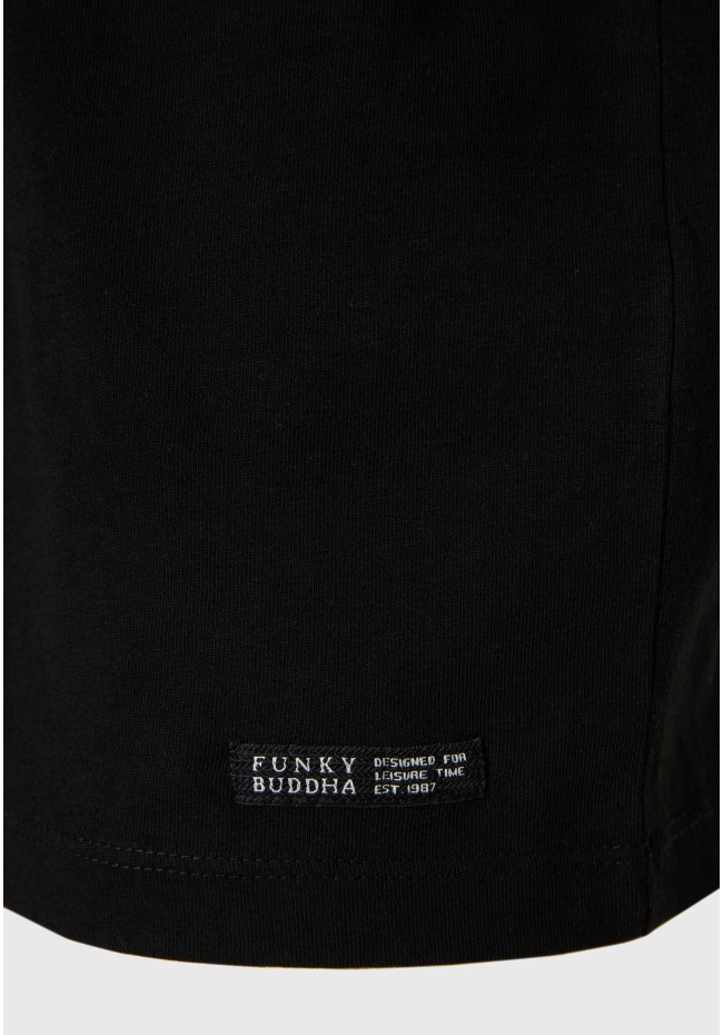 T-shirt with Funky Buddha print