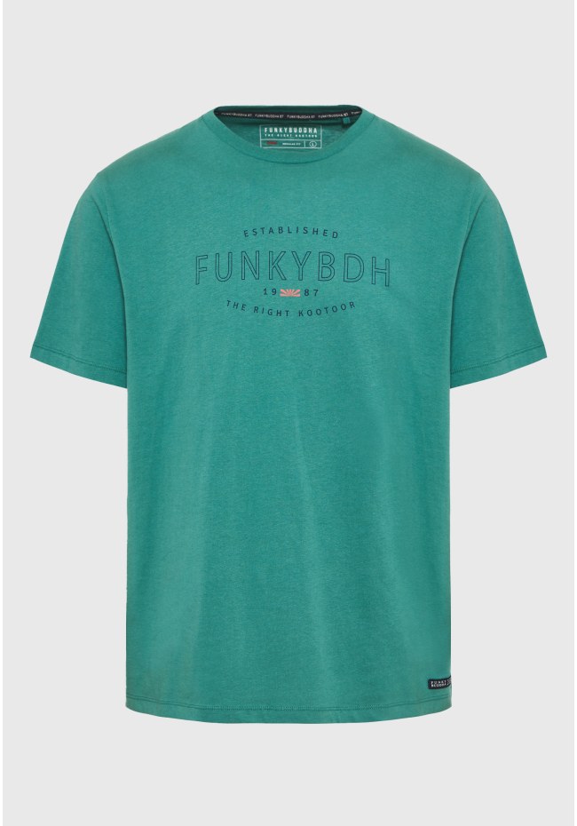 T-shirt με Funky Buddha τύπωμα