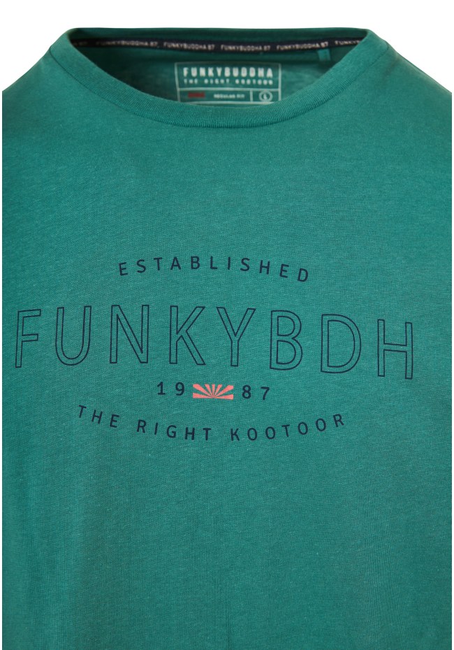 T-shirt με Funky Buddha τύπωμα