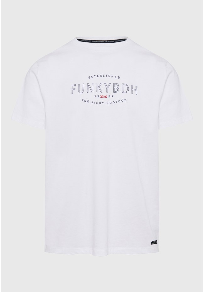 T-shirt with Funky Buddha print