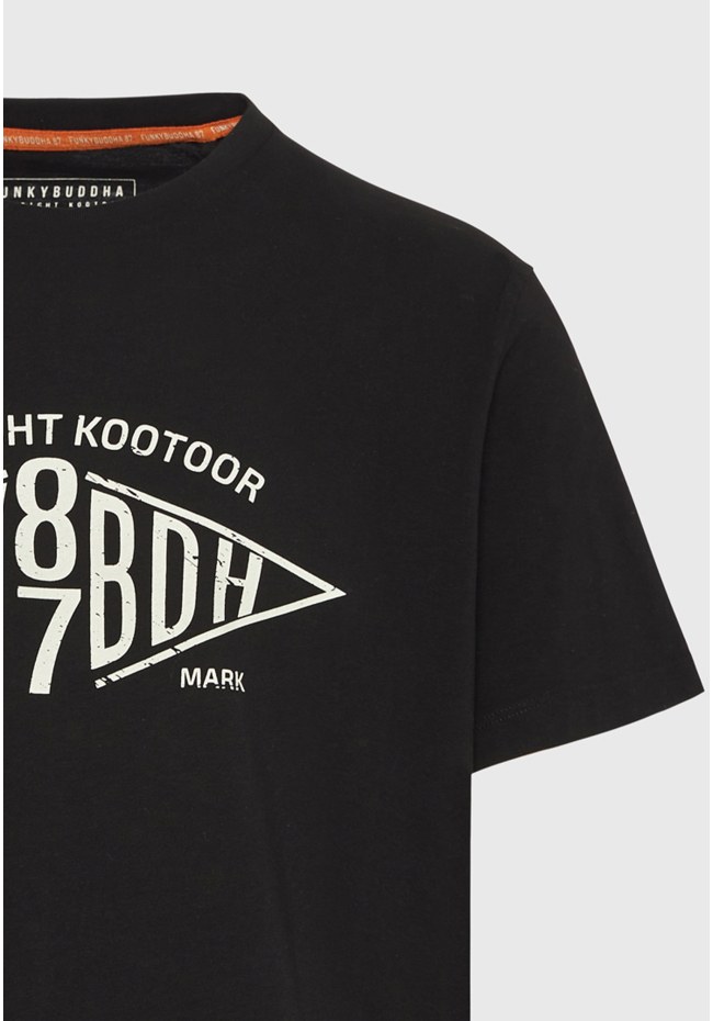 T-shirt με branded text artwork τύπωμα