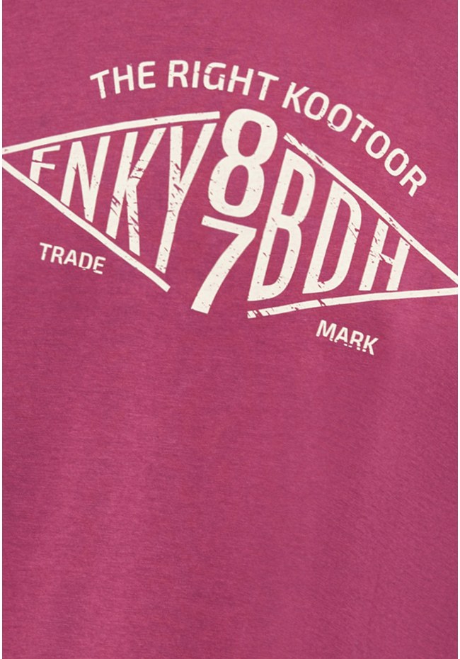 T-shirt με branded text artwork τύπωμα