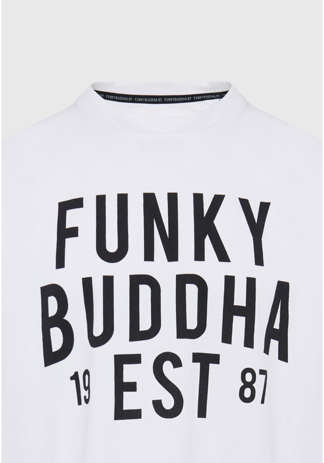 Relaxed fit t-shirt with Funky Buddha print