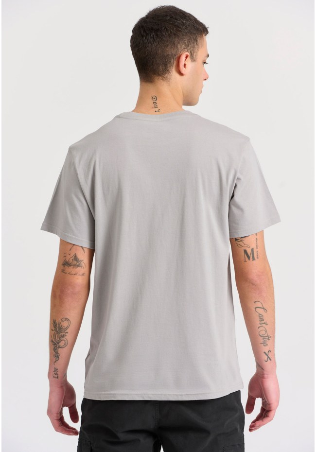 T-shirt με minimal branded τύπωμα