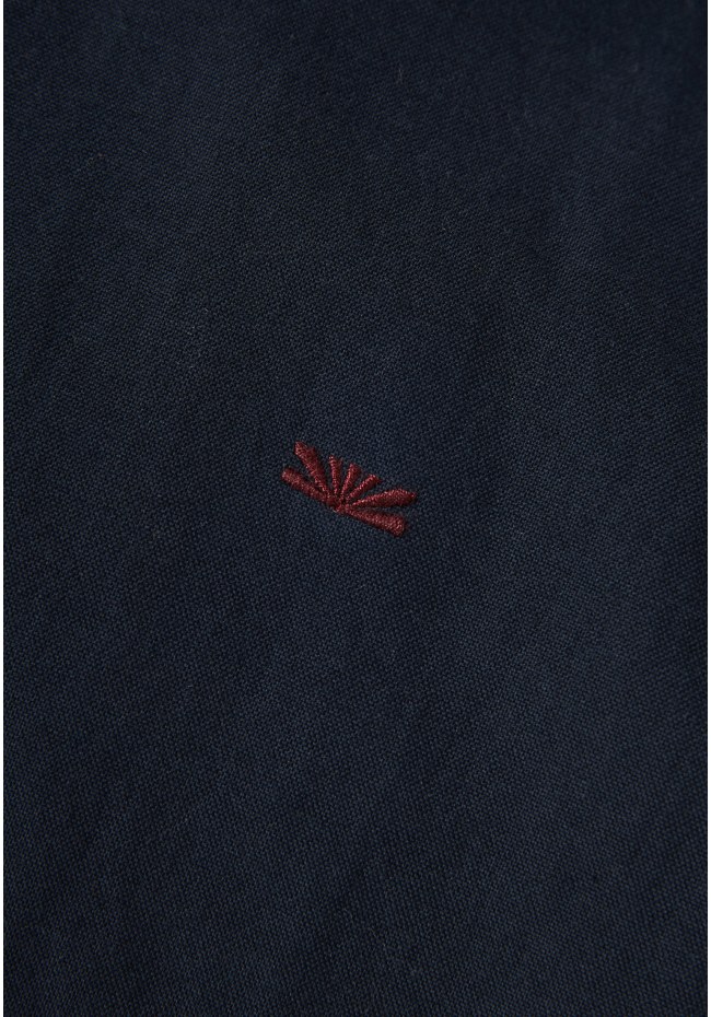 Ανδρικό πουκάμισο με κεντημένο logo - The essentials