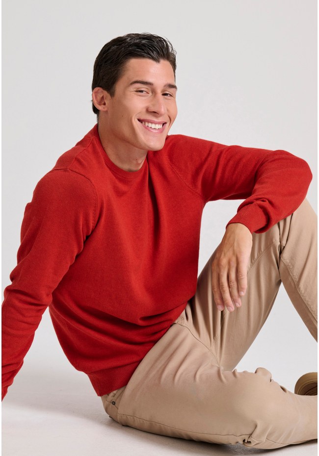 Men's crew neck sweater - The essentials