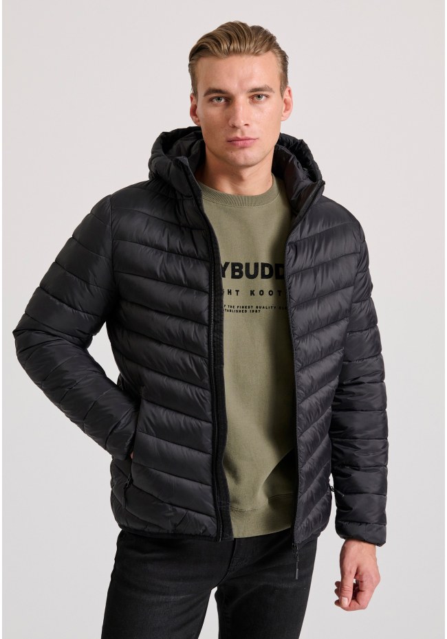 Μπουφάν traveller με ρυθμιζόμενη κουκούλα