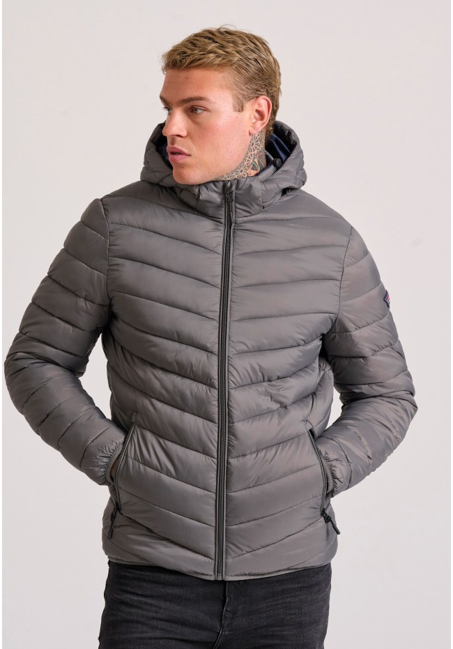 Μπουφάν traveller με ρυθμιζόμενη κουκούλα