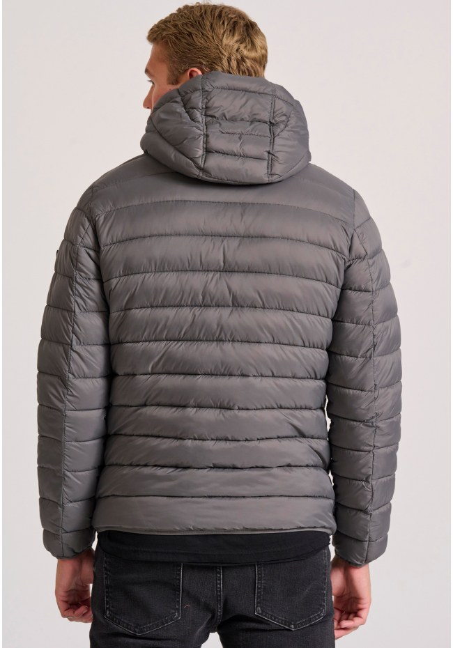 Μπουφάν traveller με ρυθμιζόμενη κουκούλα