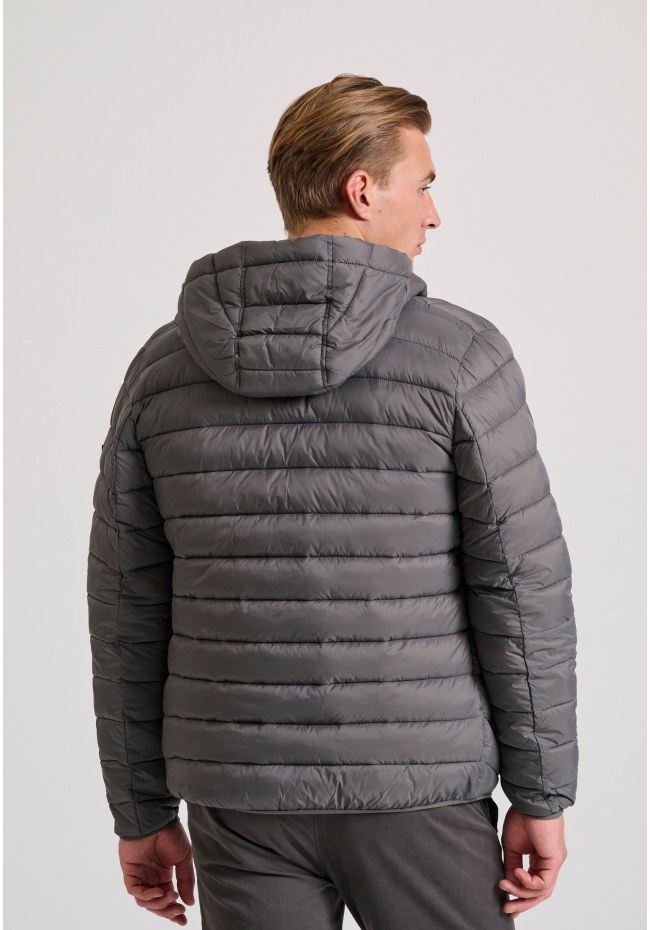 Μπουφάν traveller με ρυθμιζόμενη κουκούλα