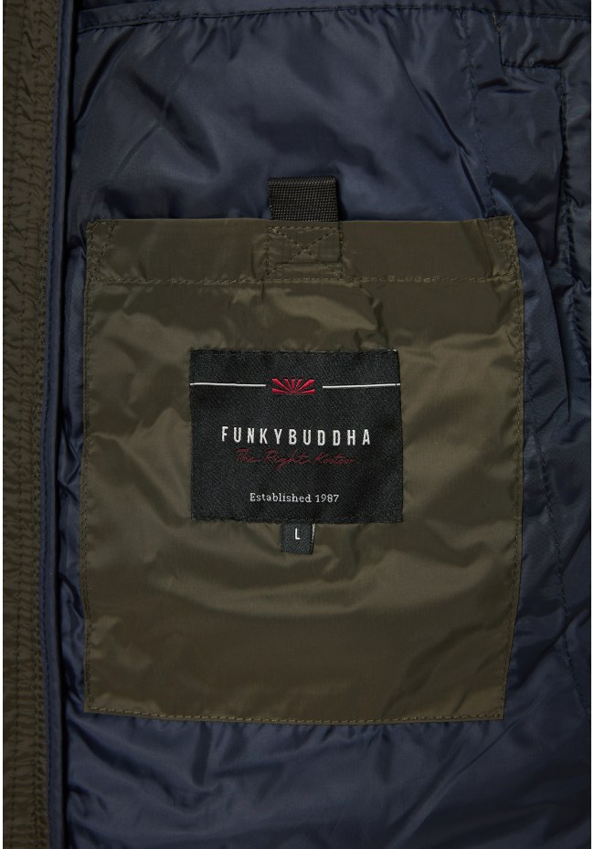 Μπουφάν traveller με ρυθμιζόμενη κουκούλα