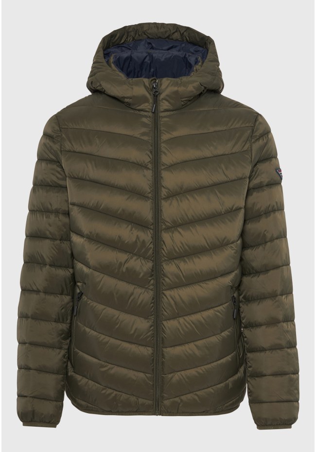 Μπουφάν traveller με ρυθμιζόμενη κουκούλα