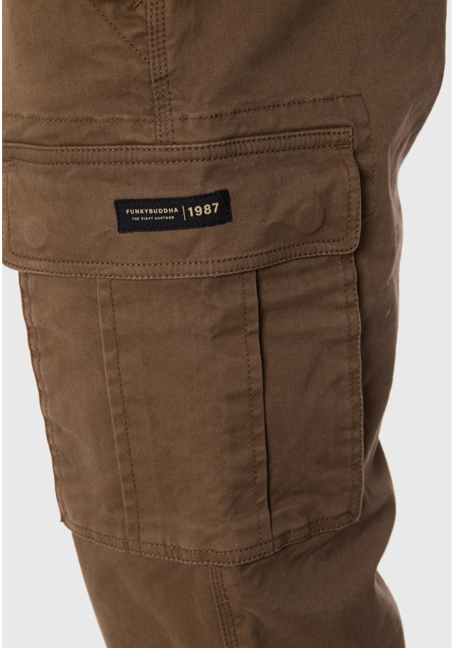 Ανδρικό comfort cargo παντελόνι - The essentials