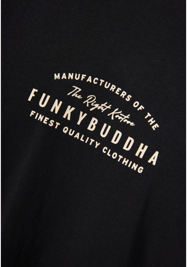 T-shirt με Funky Buddha τύπωμα στο στήθος