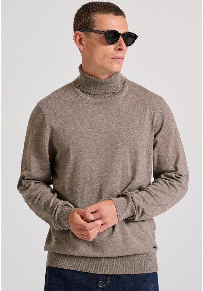 Men's turtle neck sweater - The essentials