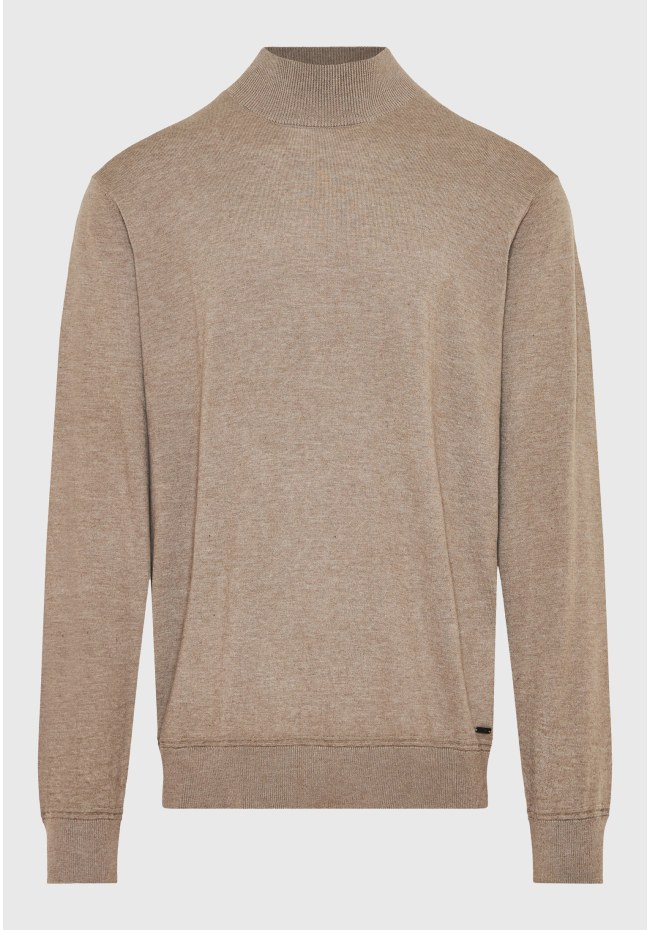 Men's turtle neck knitted blouse