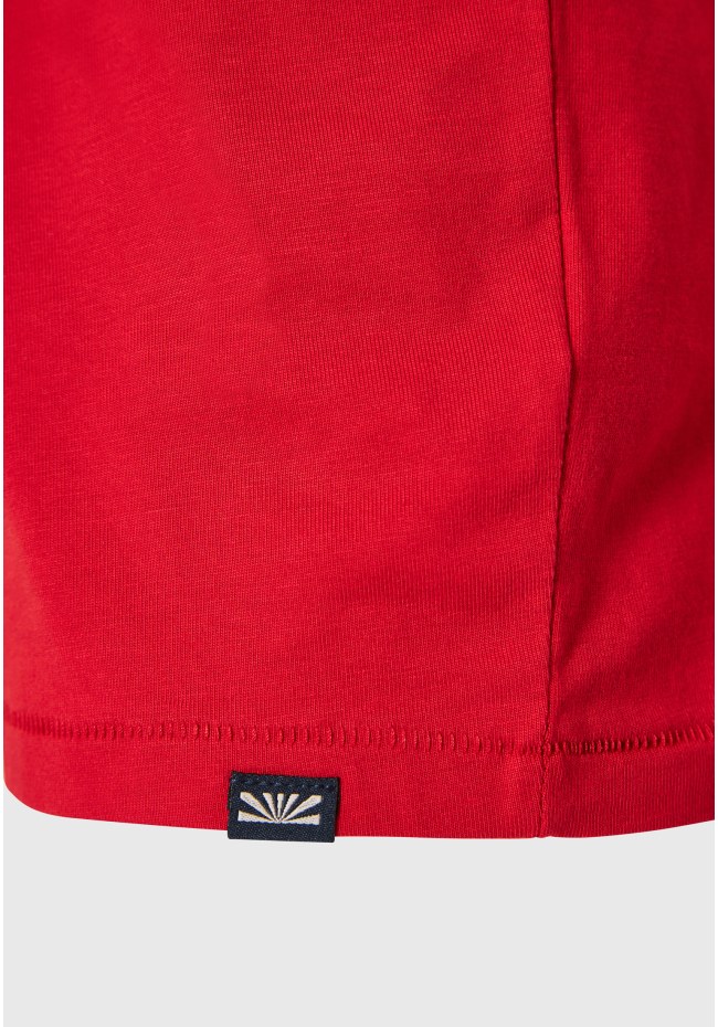 T-shirt με graphic τύπωμα στο στήθος
