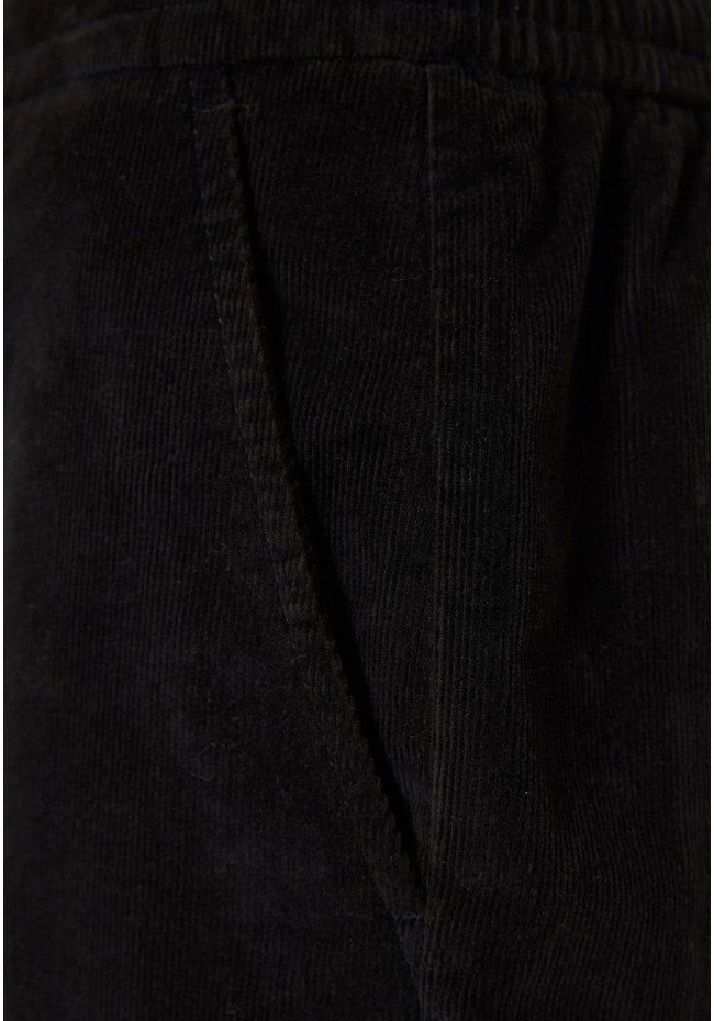 Loose fit garment dyed corduroy pants
