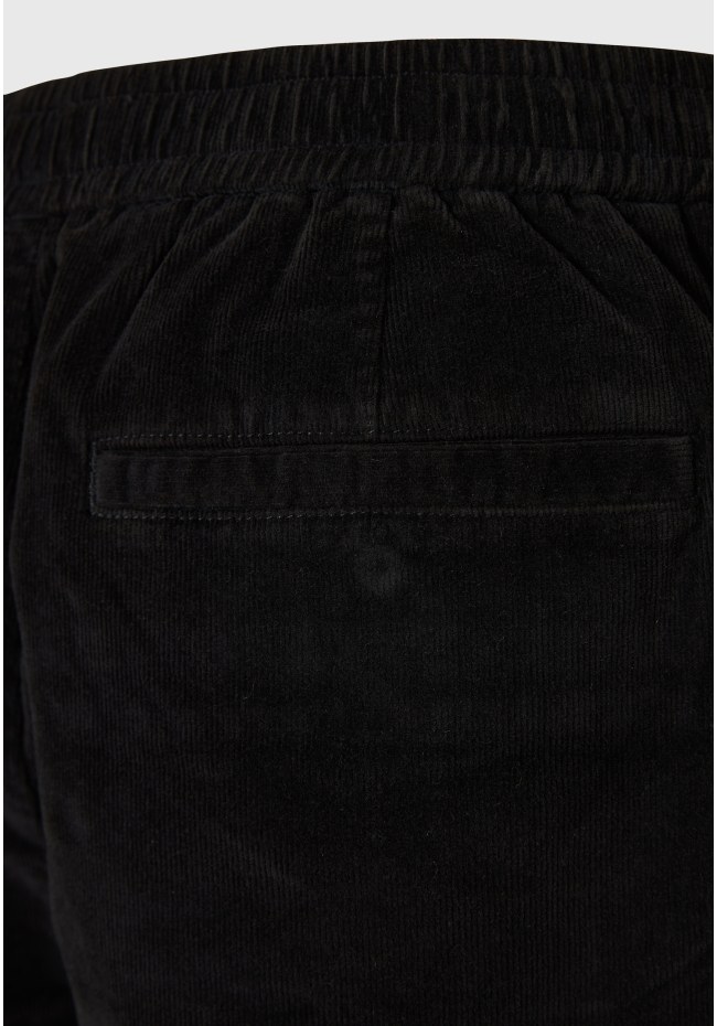 Loose fit garment dyed corduroy pants