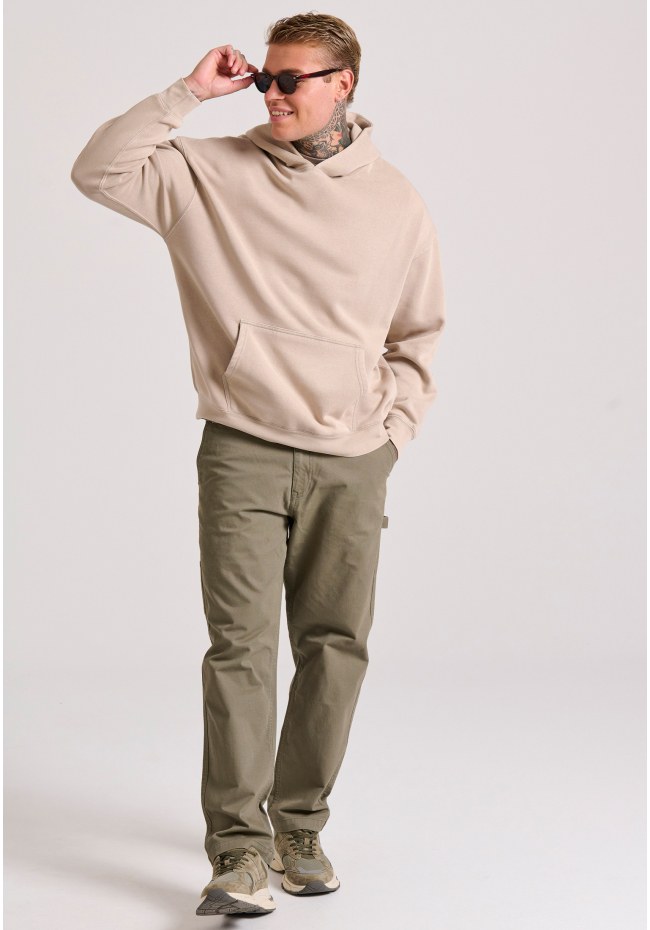 Loose fit casual παντελόνι με τσέπες carpenter
