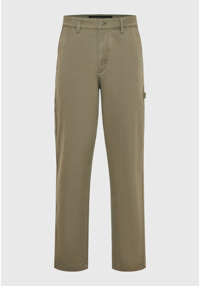 Loose fit casual παντελόνι με τσέπες carpenter