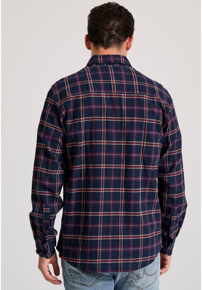 Ανδρικό καρό flannel πουκάμισο